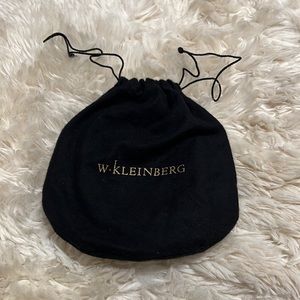 W. Kleinberg Brown Suede Belt Size 36